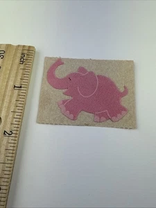 Vintage Sticker Sheet-Sandylion Sticker Module Fuzzy Pink Elephant - Picture 1 of 6