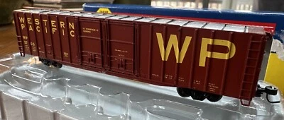 Athearn N Scale RTR #10777 60’ PS Auto Parts Box Car Western Pacific 3705 NIB NY - Image 1 of 4
