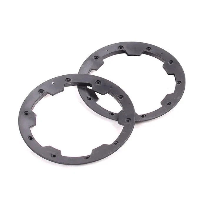 Rovan 2 Stk. Felgenringe / Beadlock außen schwarz HPI Baja, Losi 5ive-T u.a. NEU - Bild 1 von 1