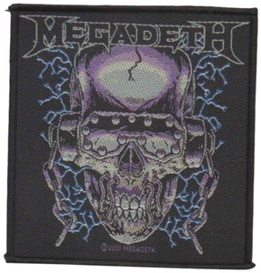 MEGADETH - Vic Rattlehead - 9,7 cm x 10,3 cm - Patch - 167986 - Picture 1 of 1