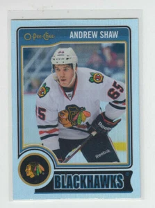14/15 OPC Chicago Blackhawks Andrew Shaw Rainbow Foil card #134 - Picture 1 of 2