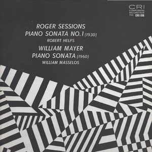Roger Sessions Piano Sonata No 1, William Mayer Piano Sonata CRI 198 Original LP - Picture 1 of 2