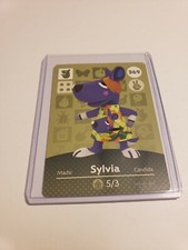Sylvia # 369 Animal Crossing Amiibo Card Horizon Series 4 MINT NEVER SCANNED!