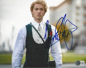 TOM BLYTH SIGNED 'HUNGER GAMES: SONGBIRDS & SNAKES' 8x10 PHOTO 2 BECKETT BAS COA - Picture 1 of 3