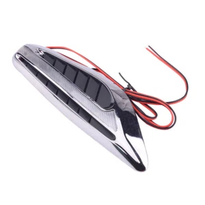 Universal Car Fender LED Side Marker Light Turn Signal Lamps Indicator White - Picture 1 of 7