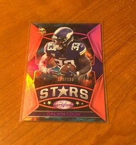 Espejo estrellas rosa certificado DALVIN COOK 2021/199 - Imagen 1 de 1