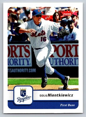 2006 Fleer #207 Doug Mientkiewicz Kansas City Royals - Image 1 of 2