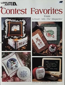 Contest Favorites From Leisure Arts Magazine 20 Counted Cross Stitch Patterns - Picture 1 of 3
