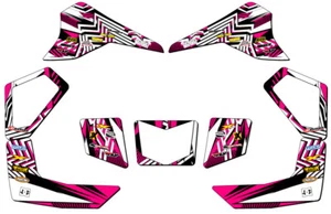 Kit de Gráficos All Years LT 80 MAYHEM Pink Senge Compatible con Suzuki - Imagen 1 de 7