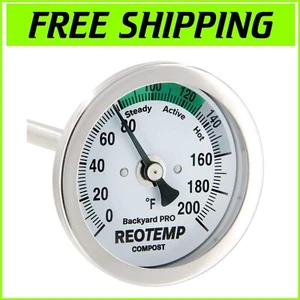 Accurate 24 Inch Backyard Pro Compost Thermometer with Digital Instructions - Picture 1 of 7