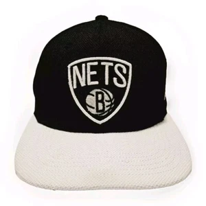 adidas Hat NBA Brooklyn Nets Official Logo SnapBack Men's Cap Black 28ENN  - Picture 1 of 13