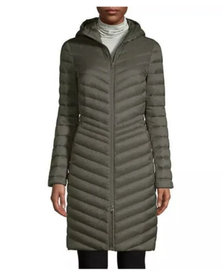 LANDS' END Down COAT Size: XLP (18P) EXTRA LARGE PETITE New SHIP FREE Light Hood - Image 1 of 4