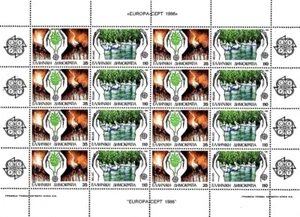 Greece #Mi1630A-Mi1631A MNH M/S 1986 Europa CEPT Environment Protection [1569a] - Picture 1 of 1