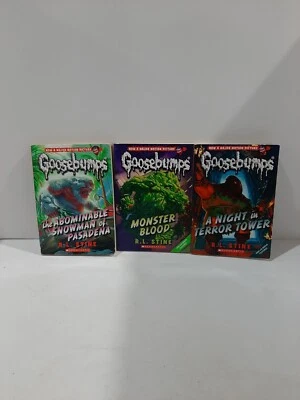 Goosebumps Now A Major Motion Picture Book Set Lot of 3 R.L. Stine #'s 3, 12, 27 - Image 1 of 4