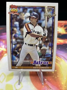 1991 Topps Wüstenschild #174 Ken Caminiti Houston Astros - Bild 1 von 6