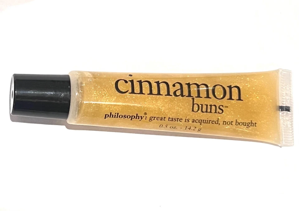 Philosophy Cinnamon Buns Lip Shine Gloss .5oz New - Image 1 of 1