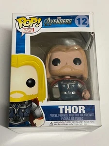 Thor Pop! 12 Marvel Avengers Funko Pop! Protector abovedado de vinilo 2012 - Imagen 1 de 12