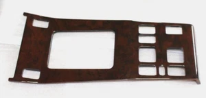 SCHALTKONSOLE WURZELHOLZ HOLZ MERCEDES  W124 A124 CABRIO NEU 7 - Picture 1 of 4