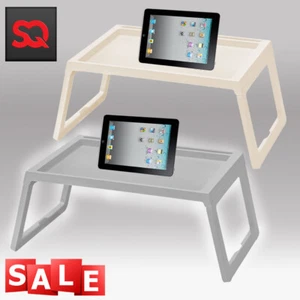 Lap Desk Computer Table Stand Laptop Sofa Bed Tray Portable Notebook Phone Slot - Foto 1 di 7