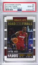 2018 NBA Hoops Road to the Finals First Round Dwyane Wade #9 PSA 10 GEM MT HOF