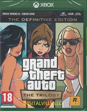 Grand Theft Auto Trilogy Xbox One and Series X Definitive GTA Brand New Sealed