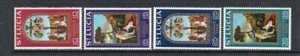 ST LUCIA MNH 1968 SG245-248 OSTERN - Bild 1 von 1
