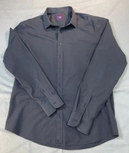Untuckit Hemd XL Herren grau langarm Knopfleiste faltenfrei - Bild 1 von 11