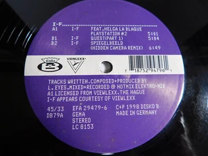I-f – Playstation #2 1998 Germany 12" Single DB79 - Picture 1 of 5