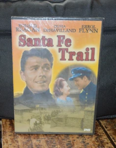 Media DVD "Santa Fe Trail" Ronald Reagan, Olivia DeHavilland, & Errol Flynn - Imagen 1 de 7