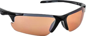 New! MAXX STORM DARK PURPLE SUNGLASSES Shatterproof Amber lens UV 400 Protection - Picture 1 of 2