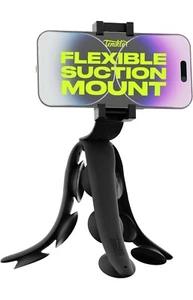 Trépied flexible Tenikle Pro support caméra et téléphone ventouse pliable noir - Photo 1 sur 9