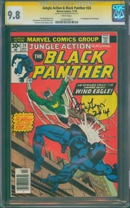Jungle Action & Black Panther #24 ⭐ CGC 9.8 SIGNED ⭐ 1st Wind-Eagle! Marvel 1976 - Picture 1 of 3
