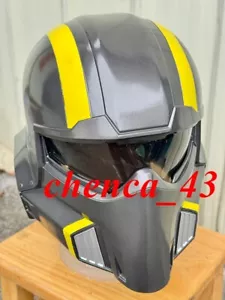 HELLDIVERS 2 Helmet FRP Gray Full Face Mask Handmade Wearable Mask for Head 58cm - Picture 1 of 5