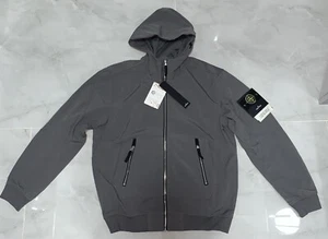 Abrigo Chaqueta Para Hombre Gris Stone Island Light Soft Shell R E-Dye Tecnología Talla XL - Imagen 1 de 8