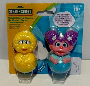 Sesamstraße Wackelspielzeug Figuren großer Vogel und Abby Cadaby Brandneu Weihnachten - Bild 1 von 2