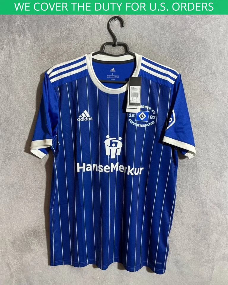 Hamburger Hamburg 2022 FAN VERSION RARE FOOTBALL SHIRT JERSEY ADIDAS GL7248 L
