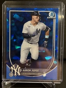 2025 Bowman Chrome Sapphire Aaron Judge #99 Yankees - Picture 1 of 2