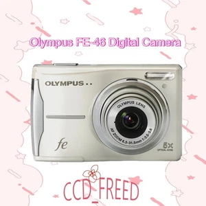 Olympus FE-46 Digitalkamera 5x optischer Zoom 12,1 MP 720p HD Videoaufnahme - Bild 1 von 6