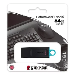 Kingston 64GB USB 3.2 Flash Memory Stick For Fast Data Traveler Flash Drive USB - Bild 1 von 5