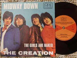 THE CREATION Midway Down / The Girls Are Naked Edsel Records 2014 7” - Bild 1 von 6