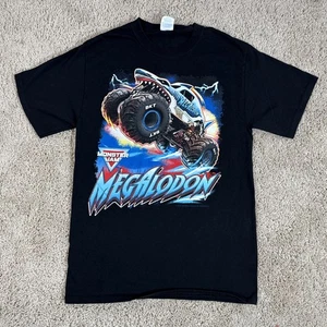 Monster Jam Megalodon T-Shirt schwarz Größe Small Truck Motorsport Big Wheel - Bild 1 von 8