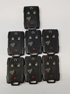LOT OF 7 OEM GM STANDARD KEY FOB REMOTES M3N-32337200 5 BUTTONS - Picture 1 of 4