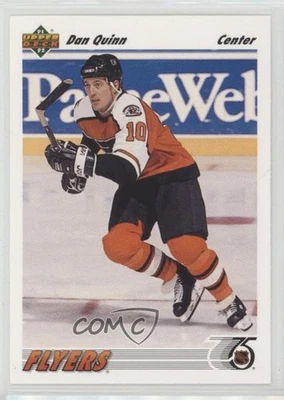 1991-92 Upper Deck UD Logo Hologram Dan Quinn #563 - Image 1 of 2