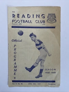 Reading v Swindon Town; 30th April 1949 - Picture 1 of 3