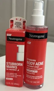 Neutrogena Stubborn Body Acne Treatment Spray, 2% Salicylic Acid, 5.5 oz 2 - Picture 1 of 3