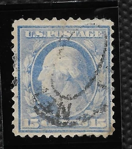 SCOTT 340 15 CENT GEORGE WASHINGTON USED SINGLE FREE SHIPPING - Picture 1 of 1