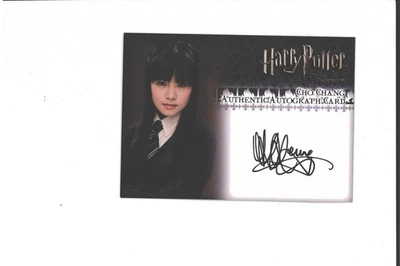 Artbox Harry Potter Autograph Katie Leung Auto as CHO Chang Order of the Phoenix - Image 1 of 4