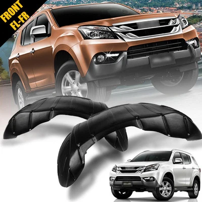 Par delantero de guardabarros interior de plástico diestro para Isuzu MU-X MUX 2013-2019 LS SUV Foto 1 de 4
