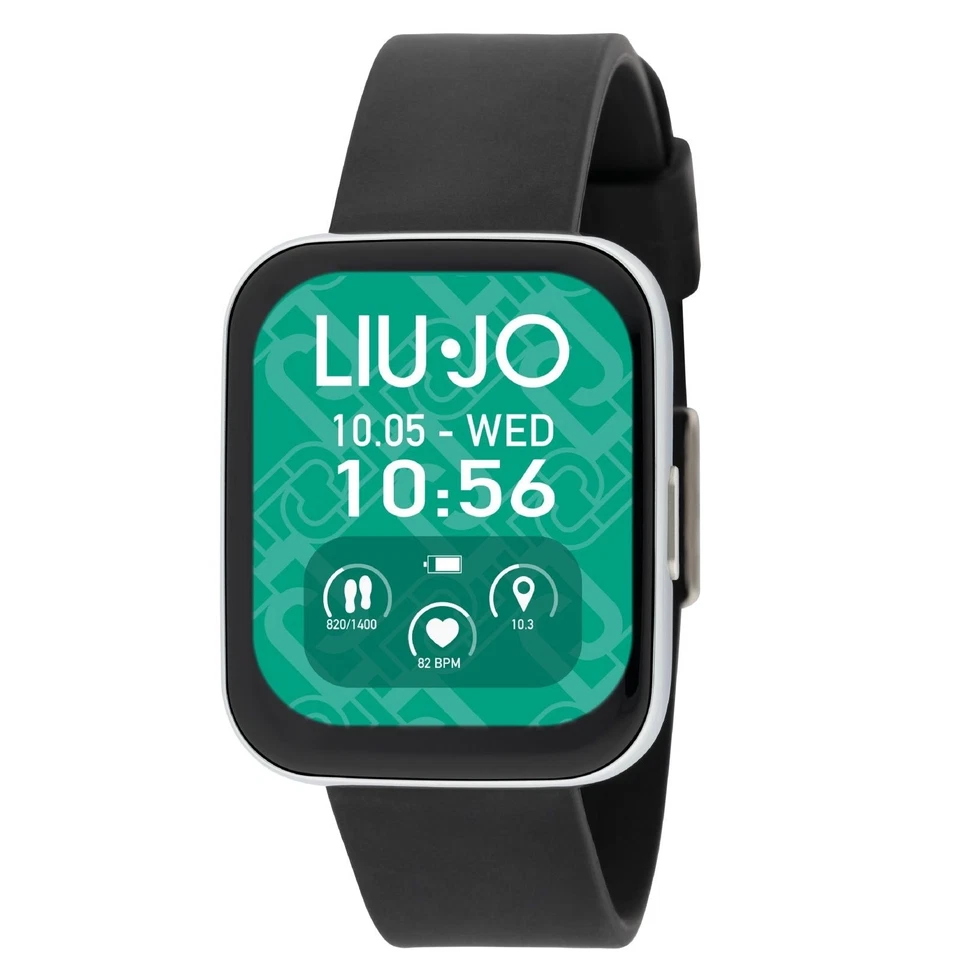 Smartwatch LIU JO LUXURY VOICE SLIM SWLJ087 Silicone Nero Touchscreen - Immagine 1 di 1
