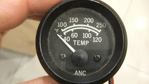 KAWASAKI STRUMENTO TEMPERATURA 5,5 cm WATER TEMP GAUGES VINTAGE - Picture 1 of 2